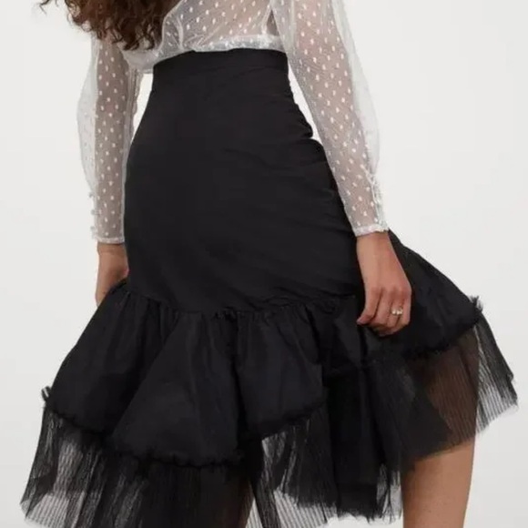 Sandra mansour x H & M high waisted tulle skirt - Picture 3 of 7